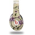 WraptorSkinz Skin Decal Wrap compatible with Original Beats Studio Headphones Flowers and Berries Purple Skin Only (HEADPHONES NOT INCLUDED)