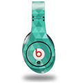 WraptorSkinz Skin Decal Wrap compatible with Original Beats Studio Headphones Triangle Mosaic Seafoam Green Skin Only (HEADPHONES NOT INCLUDED)