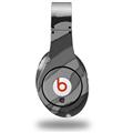 WraptorSkinz Skin Decal Wrap compatible with Original Beats Studio Headphones Camouflage Gray Skin Only (HEADPHONES NOT INCLUDED)