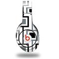 WraptorSkinz Skin Decal Wrap compatible with Original Beats Studio Headphones Squares In Squares Skin Only (HEADPHONES NOT INCLUDED)