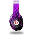 WraptorSkinz Skin Decal Wrap compatible with Original Beats Studio Headphones Halftone Splatter Hot Pink Purple Skin Only (HEADPHONES NOT INCLUDED)