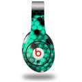 WraptorSkinz Skin Decal Wrap compatible with Original Beats Studio Headphones HEX Seafoan Green Skin Only (HEADPHONES NOT INCLUDED)