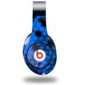 WraptorSkinz Skin Decal Wrap compatible with Original Beats Studio Headphones HEX Blue Skin Only (HEADPHONES NOT INCLUDED)