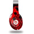 WraptorSkinz Skin Decal Wrap compatible with Original Beats Studio Headphones HEX Red Skin Only (HEADPHONES NOT INCLUDED)