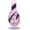 WraptorSkinz Skin Decal Wrap compatible with Original Beats Studio Headphones Zebra Skin Pink Skin Only (HEADPHONES NOT INCLUDED)