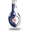 WraptorSkinz Skin Decal Wrap compatible with Original Beats Studio Headphones Ripped Colors Blue White Skin Only (HEADPHONES NOT INCLUDED)