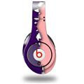 WraptorSkinz Skin Decal Wrap compatible with Original Beats Studio Headphones Ripped Colors Purple Pink Skin Only (HEADPHONES NOT INCLUDED)