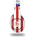 WraptorSkinz Skin Decal Wrap compatible with Original Beats Studio Headphones USA American Flag 01 Skin Only (HEADPHONES NOT INCLUDED)