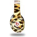 WraptorSkinz Skin Decal Wrap compatible with Original Beats Studio Headphones Fractal Fur Leopard Skin Only (HEADPHONES NOT INCLUDED)