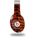 WraptorSkinz Skin Decal Wrap compatible with Original Beats Studio Headphones Fractal Fur Tiger Skin Only (HEADPHONES NOT INCLUDED)