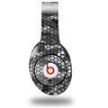 WraptorSkinz Skin Decal Wrap compatible with Original Beats Studio Headphones HEX Mesh Camo 01 Gray Skin Only (HEADPHONES NOT INCLUDED)