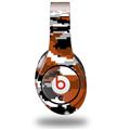 WraptorSkinz Skin Decal Wrap compatible with Original Beats Studio Headphones WraptorCamo Digital Camo Burnt Orange Skin Only (HEADPHONES NOT INCLUDED)