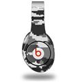 WraptorSkinz Skin Decal Wrap compatible with Original Beats Studio Headphones WraptorCamo Digital Camo Gray Skin Only (HEADPHONES NOT INCLUDED)