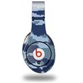 WraptorSkinz Skin Decal Wrap compatible with Original Beats Studio Headphones WraptorCamo Digital Camo Navy Skin Only (HEADPHONES NOT INCLUDED)