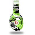 WraptorSkinz Skin Decal Wrap compatible with Original Beats Studio Headphones WraptorCamo Digital Camo Neon Green Skin Only (HEADPHONES NOT INCLUDED)