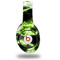 WraptorSkinz Skin Decal Wrap compatible with Original Beats Studio Headphones Electrify Green Skin Only (HEADPHONES NOT INCLUDED)