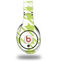 WraptorSkinz Skin Decal Wrap compatible with Original Beats Studio Headphones Houndstooth Sage Green Skin Only (HEADPHONES NOT INCLUDED)