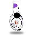 WraptorSkinz Skin Decal Wrap compatible with Original Beats Studio Headphones Lots of Dots Purple on White Skin Only (HEADPHONES NOT INCLUDED)