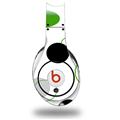 WraptorSkinz Skin Decal Wrap compatible with Original Beats Studio Headphones Lots of Dots Green on White Skin Only (HEADPHONES NOT INCLUDED)