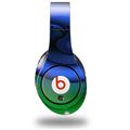WraptorSkinz Skin Decal Wrap compatible with Original Beats Studio Headphones Alecias Swirl 01 Blue Skin Only (HEADPHONES NOT INCLUDED)