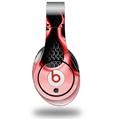 WraptorSkinz Skin Decal Wrap compatible with Original Beats Studio Headphones Metal Flames Red Skin Only (HEADPHONES NOT INCLUDED)