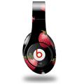 WraptorSkinz Skin Decal Wrap compatible with Original Beats Studio Headphones Strawberries on Black Skin Only (HEADPHONES NOT INCLUDED)