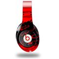 WraptorSkinz Skin Decal Wrap compatible with Original Beats Studio Headphones Oriental Dragon Black on Red Skin Only (HEADPHONES NOT INCLUDED)