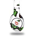 WraptorSkinz Skin Decal Wrap compatible with Original Beats Studio Headphones Butterflies Green Skin Only (HEADPHONES NOT INCLUDED)