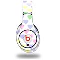 WraptorSkinz Skin Decal Wrap compatible with Original Beats Studio Headphones Pastel Hearts on White Skin Only (HEADPHONES NOT INCLUDED)