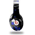 WraptorSkinz Skin Decal Wrap compatible with Original Beats Studio Headphones Abstract 02 Blue Skin Only (HEADPHONES NOT INCLUDED)