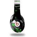 WraptorSkinz Skin Decal Wrap compatible with Original Beats Studio Headphones Abstract 02 Green Skin Only (HEADPHONES NOT INCLUDED)