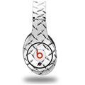 WraptorSkinz Skin Decal Wrap compatible with Original Beats Studio Headphones Diamond Plate Metal Skin Only (HEADPHONES NOT INCLUDED)