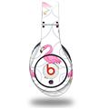 WraptorSkinz Skin Decal Wrap compatible with Original Beats Studio Headphones Flamingos on White Skin Only (HEADPHONES NOT INCLUDED)