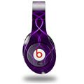 WraptorSkinz Skin Decal Wrap compatible with Original Beats Studio Headphones Abstract 01 Purple Skin Only (HEADPHONES NOT INCLUDED)