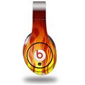 WraptorSkinz Skin Decal Wrap compatible with Original Beats Studio Headphones Fire on Black Skin Only (HEADPHONES NOT INCLUDED)