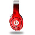 WraptorSkinz Skin Decal Wrap compatible with Original Beats Studio Headphones Fire Red Skin Only (HEADPHONES NOT INCLUDED)