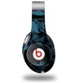 WraptorSkinz Skin Decal Wrap compatible with Original Beats Studio Headphones Skulls Confetti Blue Skin Only (HEADPHONES NOT INCLUDED)