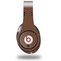 WraptorSkinz Skin Decal Wrap compatible with Original Beats Studio Headphones Solids Collection Chocolate Brown Skin Only (HEADPHONES NOT INCLUDED)