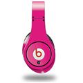 WraptorSkinz Skin Decal Wrap compatible with Original Beats Studio Headphones Solids Collection Fushia Skin Only (HEADPHONES NOT INCLUDED)