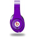 WraptorSkinz Skin Decal Wrap compatible with Original Beats Studio Headphones Solids Collection Purple Skin Only (HEADPHONES NOT INCLUDED)