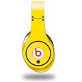 WraptorSkinz Skin Decal Wrap compatible with Original Beats Studio Headphones Solids Collection Yellow Skin Only (HEADPHONES NOT INCLUDED)