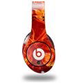 WraptorSkinz Skin Decal Wrap compatible with Original Beats Studio Headphones Fire Flower Skin Only (HEADPHONES NOT INCLUDED)