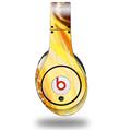 WraptorSkinz Skin Decal Wrap compatible with Original Beats Studio Headphones Mystic Vortex Yellow Skin Only (HEADPHONES NOT INCLUDED)