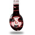 WraptorSkinz Skin Decal Wrap compatible with Original Beats Studio Headphones Radioactive Red Skin Only (HEADPHONES NOT INCLUDED)