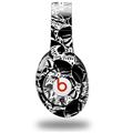 WraptorSkinz Skin Decal Wrap compatible with Original Beats Studio Headphones Scattered Skulls Black Skin Only (HEADPHONES NOT INCLUDED)