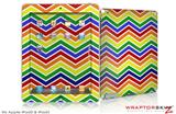 iPad Skin Zig Zag Rainbow (fits iPad 2 through iPad 4)