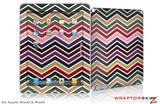 iPad Skin Zig Zag Colors 02 (fits iPad 2 through iPad 4)