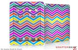 iPad Skin Zig Zag Colors 04 (fits iPad 2 through iPad 4)