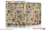 iPad Skin Flowers and Berries Pink (fits iPad 2 through iPad 4)