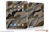 iPad Skin Camouflage Brown (fits iPad 2 through iPad 4)